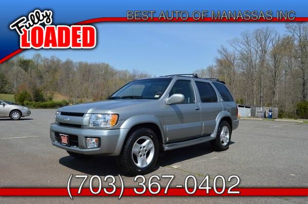 2001 INFINITI QX4 AWD 4X4 LOW MILES DVD NAVIGATION SYSTEM - cars & for sale in MANASSAS, District Of Columbia