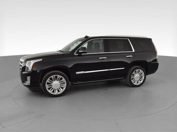 2018 Caddy Cadillac Escalade Platinum Sport Utility 4D suv Black - -... for sale in Van Nuys, CA – photo 4