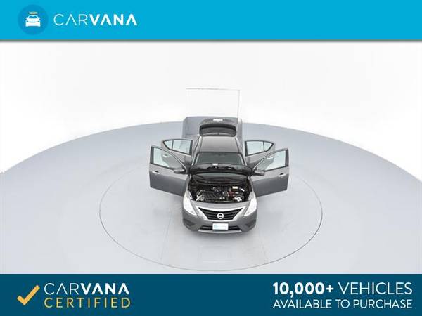 2017 Nissan Versa SV Sedan 4D sedan GRAY - FINANCE ONLINE for sale in Indianapolis, IN – photo 12