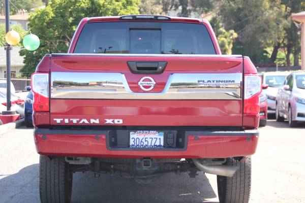 2016 Nissan TITAN XD CREW CAB Platinum Reserve Pickup 6 1/2 ft - BAD for sale in Hayward, CA – photo 6