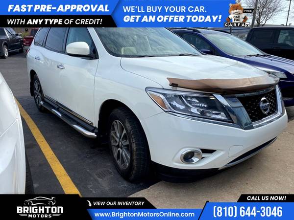 2013 Nissan Pathfinder SL 4WD! 4 WD! 4-WD! FOR ONLY 204/mo! - cars for sale in Brighton, MI – photo 4