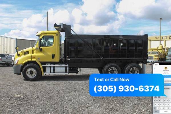 2011 Freightliner Cascadia Dump Truck For Sale *WE FINANCE BAD... for sale in Miami, FL – photo 4