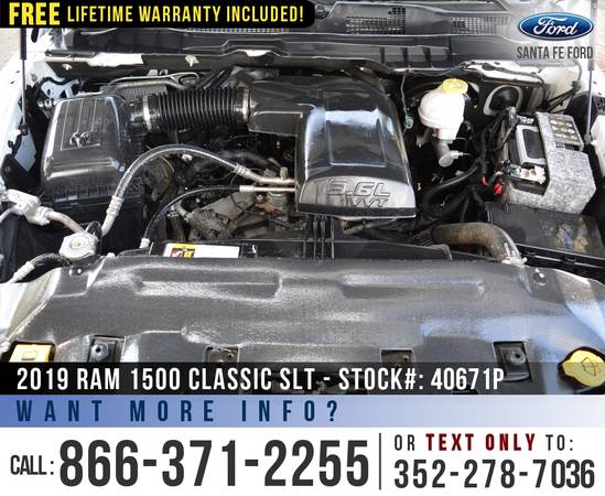 ‘19 Ram 1500 Classic SLT *** Homelink, Touchscreen, Bluetooth *** -... for sale in Alachua, FL – photo 9