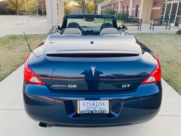 Pontiac G6 convertible - cars & trucks - by dealer - vehicle... for sale in Kennedale, TX – photo 10