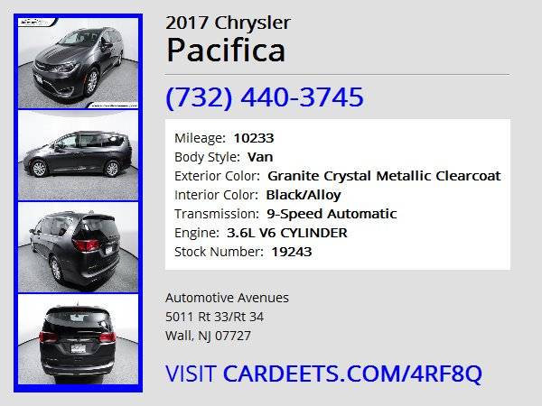 2017 Chrysler Pacifica, Granite Crystal Metallic Clearcoat for sale in Wall, NJ – photo 22