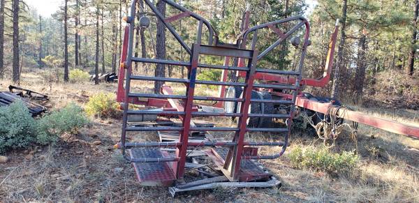 Log truck trailer with scales - cars & trucks - by owner - vehicle... for sale in Smith River, OR – photo 2