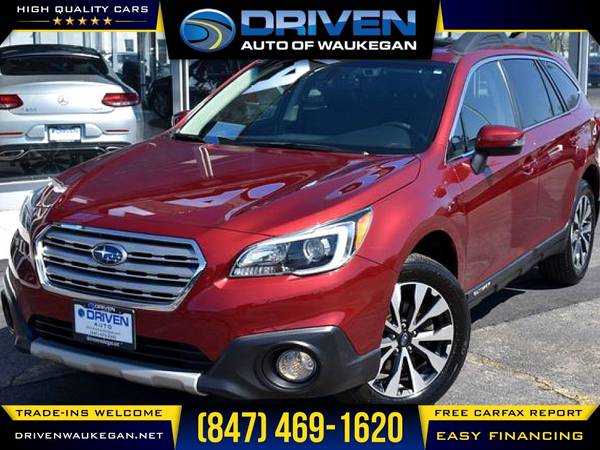 2017 Subaru Outback 2.5i Limited FOR ONLY $375/mo! - cars & trucks -... for sale in WAUKEGAN, IL