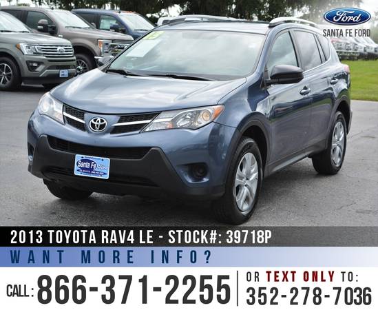 *** 2013 Toyota RAV4 LE AWD *** Bluetooth - Camera - Tinted Windows for sale in Alachua, FL – photo 3