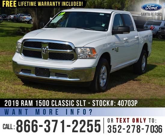 2019 RAM 1500 CLASSIC SLT *** Camera, Bedliner, Cruise Control *** -... for sale in Alachua, FL – photo 3