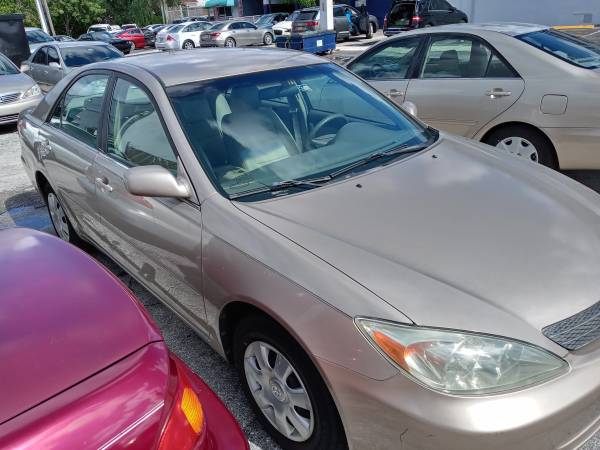 2003 Toyota Camry extra clean Low miles all power leather cold air -... for sale in Hallandale, FL – photo 3