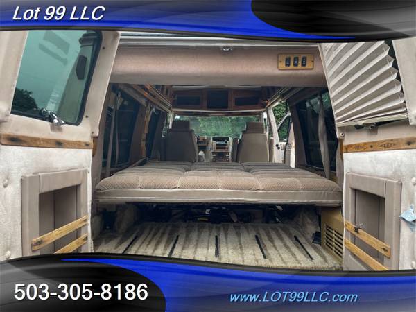 1994 CHEVROLET G20 Sportvan Explorer Conversion Power Bench/BED Wood for sale in Milwaukie, OR – photo 15