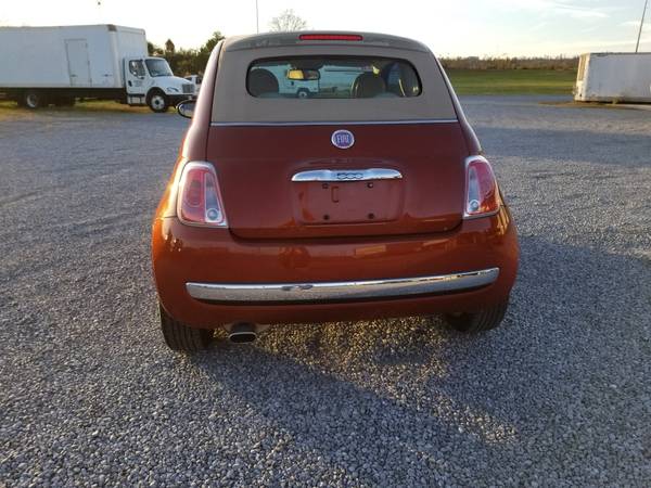 2015 Fiat 500 Lounge. Ragtop Convertible. Great Christmas Present. -... for sale in Athens, TN – photo 4