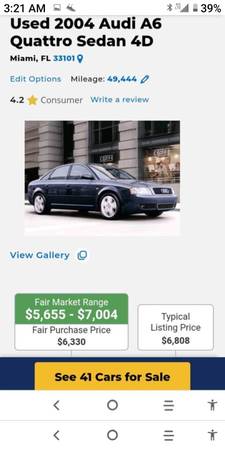 Audi A6 3 0 Quattro 49, 000 miles only! for sale in Delray Beach, FL – photo 15