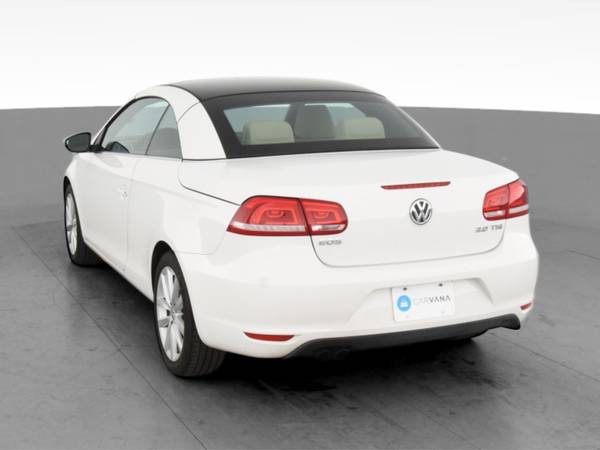 2013 VW Volkswagen Eos Komfort Convertible 2D Convertible White - -... for sale in Sacramento , CA – photo 8