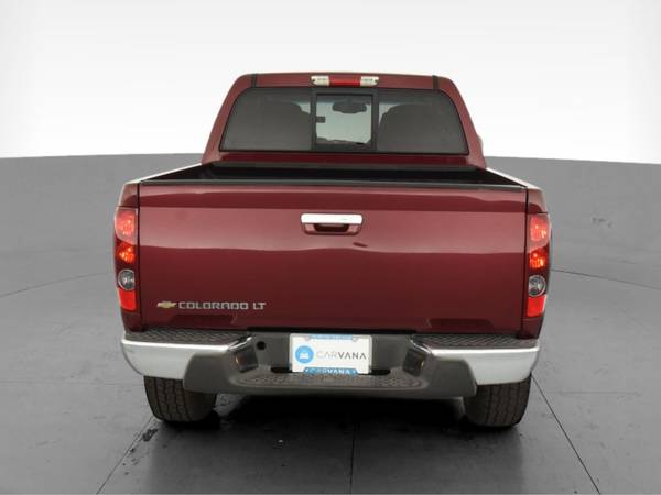 2009 Chevy Chevrolet Colorado Crew Cab LT Pickup 4D 5 ft pickup Red... for sale in Visalia, CA – photo 9