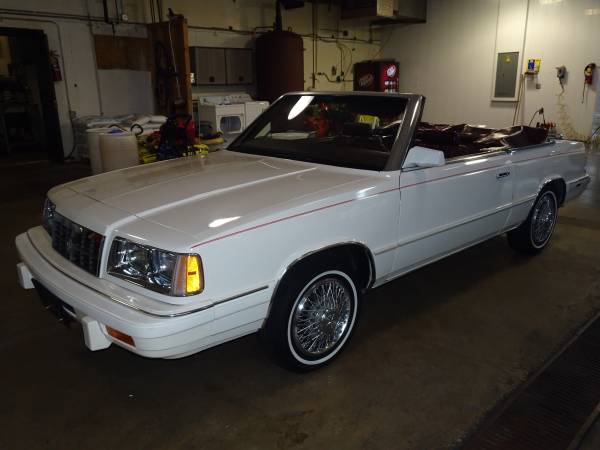 Dodge 600 convertible,1986 like new - cars & trucks - by owner -... for sale in Sobieski, WI – photo 10