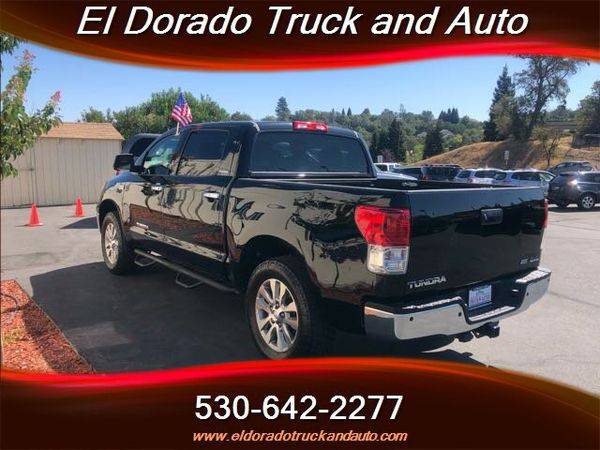2010 Toyota Tundra Limited 4x4 Limited 4dr CrewMax Cab Pickup SB... for sale in El Dorado, CA – photo 5