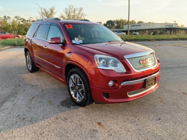 2012 GMC Acadia Denali suv Crystal Red Tintcoat for sale in Columbus, OH – photo 3