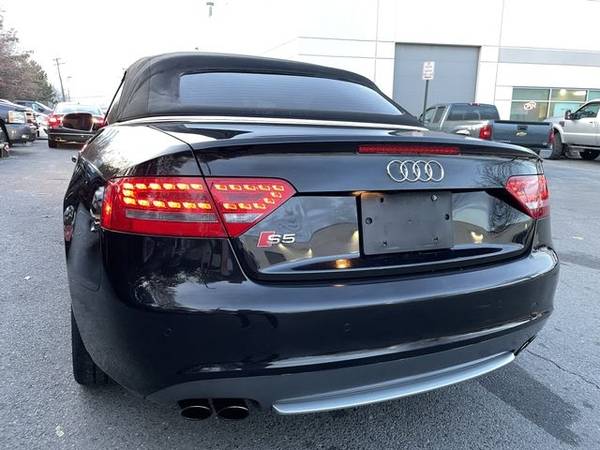 2012 Audi S5 3.0T Quattro Convertible 2D - cars & trucks - by dealer... for sale in CHANTILLY, District Of Columbia – photo 8