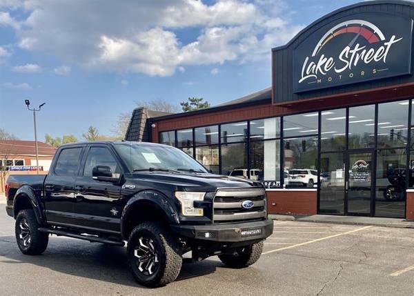 2016 Ford F-150 SUPERCREW BLACK WIDOW LIFTED - - by for sale in Grayslake, IL – photo 4