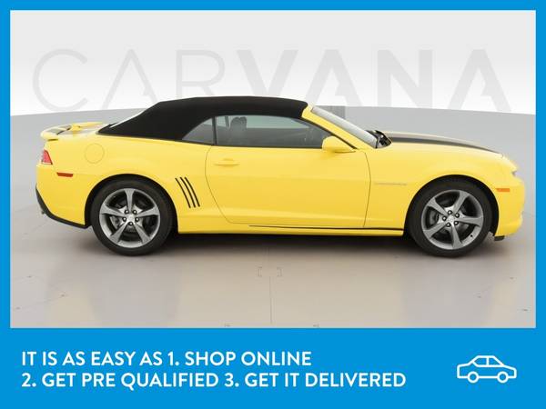 2014 Chevy Chevrolet Camaro LT Convertible 2D Convertible Yellow for sale in Ocean City, NJ – photo 10