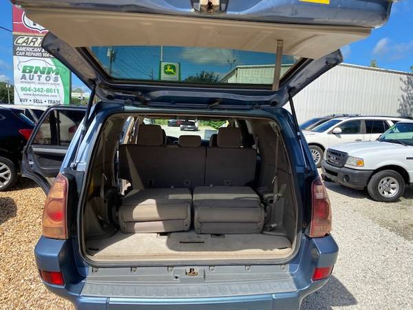 2005 Toyota 4runner SR5 4x4 - Financing Available - cars & trucks -... for sale in St. Augustine, FL – photo 7