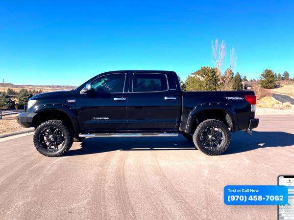 2012 Toyota Tundra 4WD Truck CrewMax 5.7L FFV V8 6-Spd AT LTD (Natl)... for sale in Sterling, CO – photo 2