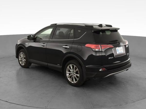 2017 Toyota RAV4 Hybrid Limited Sport Utility 4D suv Black - FINANCE... for sale in Arlington, District Of Columbia – photo 7