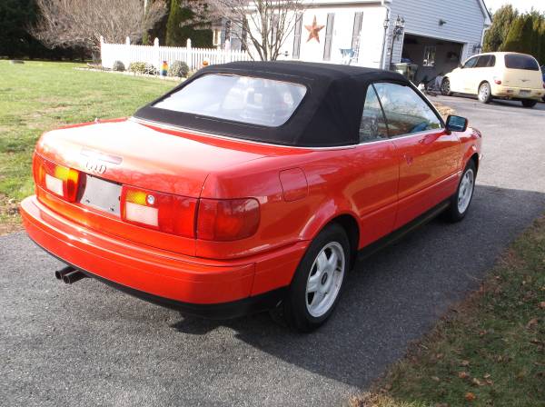 1994 AUDI CABRIOLET - cars & trucks - by owner - vehicle automotive... for sale in Oxford, PA – photo 8