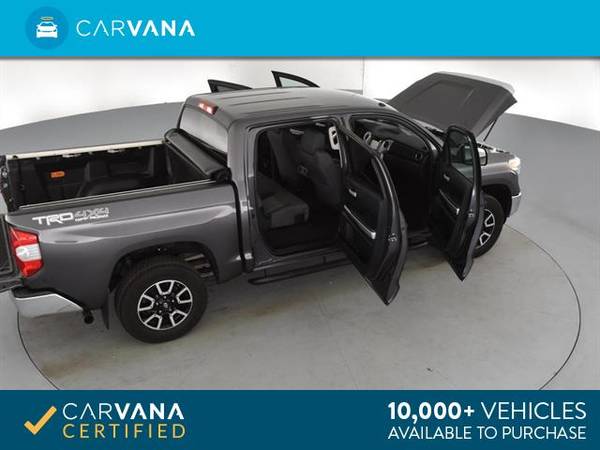 2017 Toyota Tundra CrewMax TRD Pro Pickup 4D 5 1/2 ft pickup Gray - for sale in Cleveland, OH – photo 14