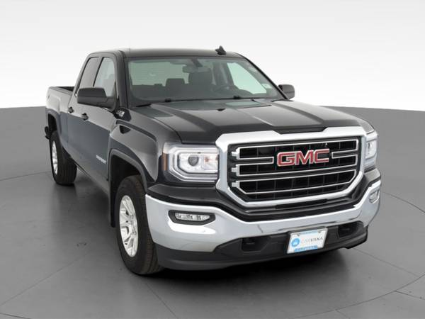 2018 GMC Sierra 1500 Double Cab SLE Pickup 4D 6 1/2 ft pickup Black... for sale in Cleveland, OH – photo 16