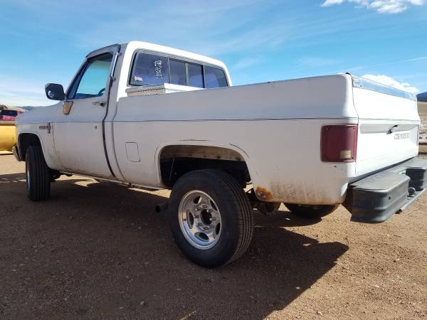 1986 Chevrolet k10 with plow PRICE LOWERED! - - by for sale in Divide, CO – photo 12