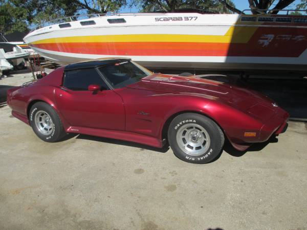 1975 corvette 427 5 speed - cars & trucks - by owner - vehicle... for sale in St. Petersburg 33708, FL – photo 4