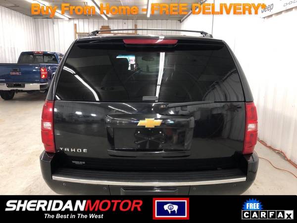 2013 Chevrolet Chevy Tahoe LTZ Black - AD153210 WE DELIVER TO MT & for sale in Sheridan, MT – photo 5