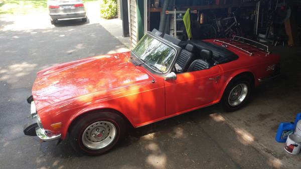 1976 Triumph TR6 - cars & trucks - by owner - vehicle automotive sale for sale in STATEN ISLAND, NY – photo 3