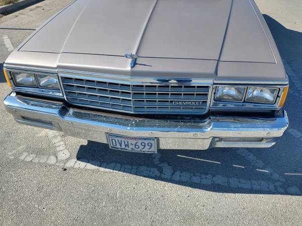 1983 Chevrolet Caprice with 40k actual miles - cars & trucks - by... for sale in Taylor, TX – photo 3