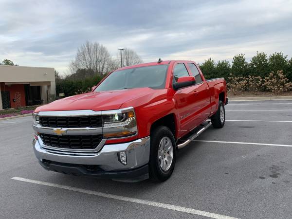 2019 Chevrolet Silverado 1500 4x4 Double Cab Red V8 Low Miles - cars for sale in Douglasville, AL – photo 3