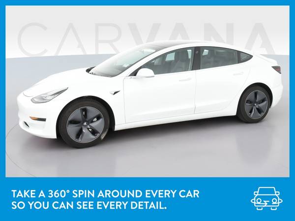 2019 Tesla Model 3 Standard Range Plus Sedan 4D sedan White for sale in Cambridge, MA – photo 3
