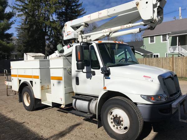 2012 International 4300 Bucket Truck 50 Ft - - by for sale in Somerville, MA – photo 2