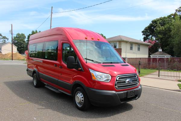 2015 FORD TRANSIT T350 XLT HIGH TOP EXT 15 PASS VAN WE FINANCE ALL!!! for sale in Uniondale, NY – photo 8