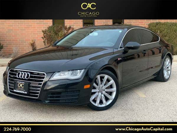 2012 AUDI A7 PREMIUM PLUS SUPERCHARGED BLK/BKL NAVI FULLY LOADED -... for sale in Elgin, IL