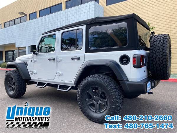 2018 JEEP WRANGLER UNLIMITED SPORT S 4WD 4DR UNIQUE TRUCKS - cars & for sale in Tempe, TX – photo 3