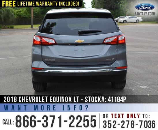2018 Chevy Equinox LT Push to Start - Backup Camera - Onstar for sale in Alachua, FL – photo 6