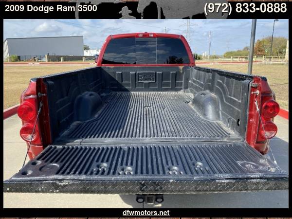 2009 Dodge Ram 3500 SLT 4X4 Dually Diesel - cars & trucks - by... for sale in Lewisville, TX – photo 5