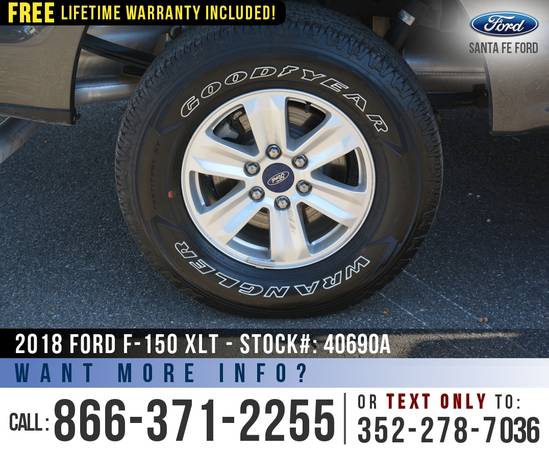 2018 FORD F150 XLT 4WD *** Brush Guards, Cruise, Camera *** - cars &... for sale in Alachua, FL – photo 8