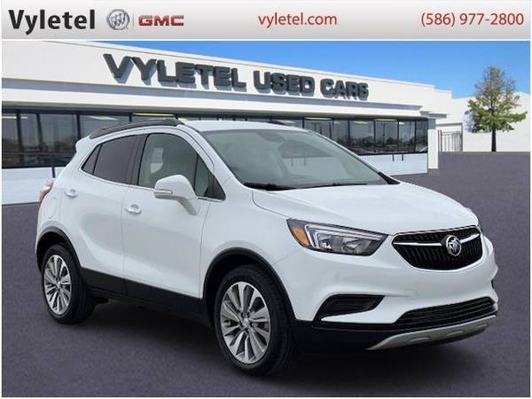 2019 Buick Encore SUV FWD 4dr Preferred - Buick Summit White - cars for sale in Sterling Heights, MI – photo 2