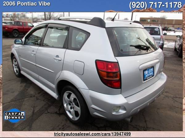 2006 PONTIAC VIBE BASE 4DR WAGON Family owned since 1971 - cars & for sale in MENASHA, WI – photo 3