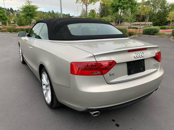 2013 Audi A5 2.0T quattro Premium Plus AWD 2dr Convertible Weekend... for sale in Happy valley, OR – photo 8