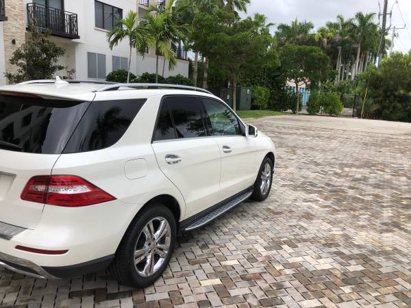 2013 Mercedes ML350 Pearl White Panoramic Roof/New Tires/Low Miles -... for sale in Naples, FL – photo 6