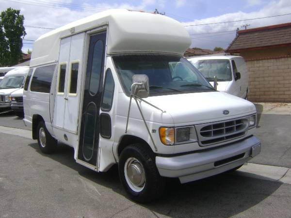 Ford E350 EXTENDED Hi-Top Raised Roof Passenger Cargo Van RV Camper for sale in Corona, CA – photo 2